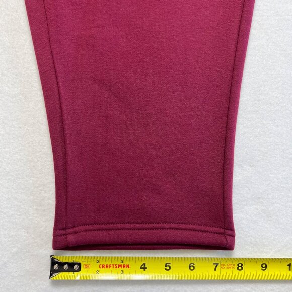 Xersion Women's Classic Fleece Loose Fit Burgundy Pants Size XXL Drawstring NWT - Picture 9 of 10